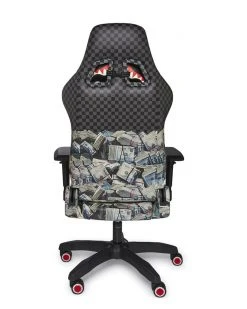 SPRAYGROUND® GAMING CHAIRS CHECK MONEY GAMING CHAIR (VEGAN LEATHER) SUPER RARE