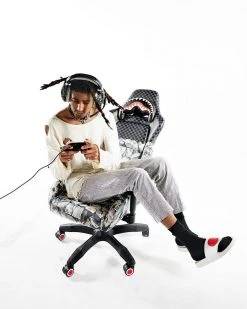 SPRAYGROUND® GAMING CHAIRS CHECK MONEY GAMING CHAIR (VEGAN LEATHER) SUPER RARE