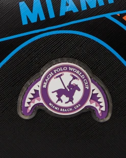 SPRAYGROUND® MIAMI BEACH POLO COLLAB DUFFLE (BLACK)