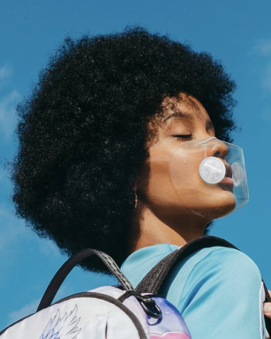 SPRAYGROUND® SPRAYGROUND CLEAR MASK (ADULT) FACE MASKS 10 SPRAYGROUND® SPRAYGROUND CLEAR MASK (ADULT) FACE MASKS