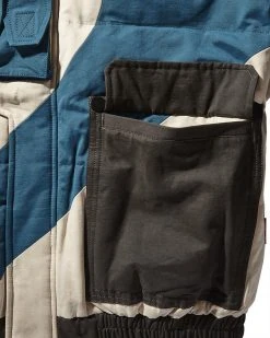 SPRAYGROUND® SHOCKWAVE COLOR BLOCK VINTAGE JACKET APPAREL+GEAR