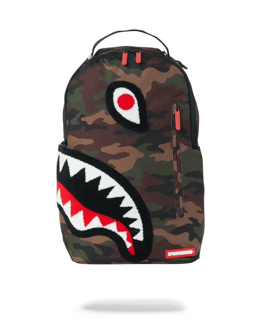 SPRAYGROUND® TORPEDO SHARK (CAMO) BACKPACK BAGS 3 SPRAYGROUND® TORPEDO SHARK (CAMO) BACKPACK BAGS