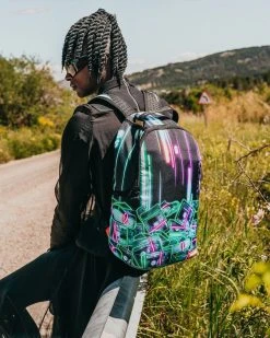 SPRAYGROUND® 暗号通貨スタック (CRYPTO STACKS) BACKPACK BAGS