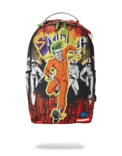 SPRAYGROUND® THE JOKER: CAN'T CATCH ME BACKPACK BAGS