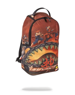 SPRAYGROUND® STREET FIGHTER: VILLAINS ON THE RUN BACKPACK BAGS