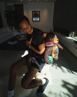 SPRAYGROUND® GLOBAL MOGUL MONEY BEAR TEDDY BEAR BACKPACK BAGS