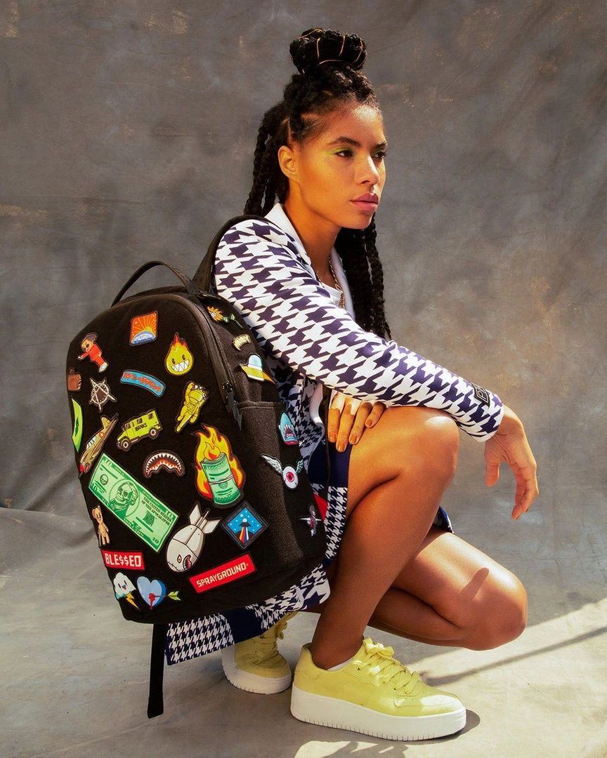 SPRAYGROUND® BAGS THE 32 REMOVABLE PATCHES VELCRO BACKPACK 13 SPRAYGROUND® BAGS THE 32 REMOVABLE PATCHES VELCRO BACKPACK