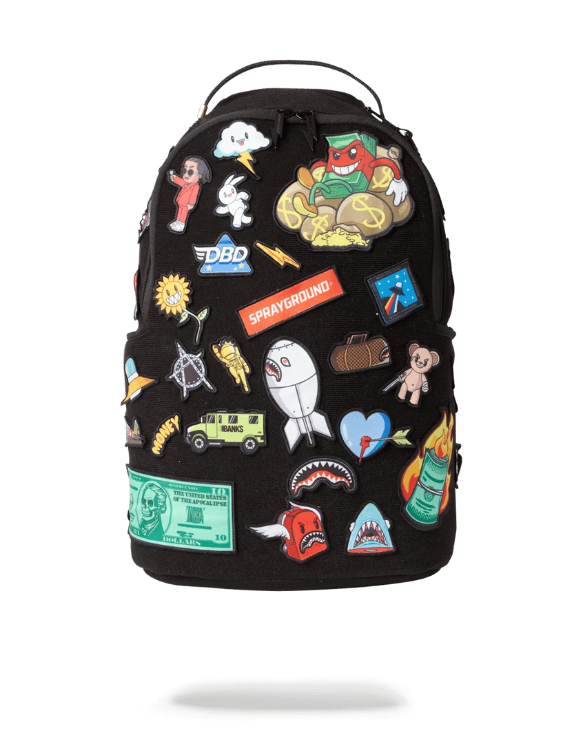 SPRAYGROUND® BAGS THE 32 REMOVABLE PATCHES VELCRO BACKPACK 6 SPRAYGROUND® BAGS THE 32 REMOVABLE PATCHES VELCRO BACKPACK