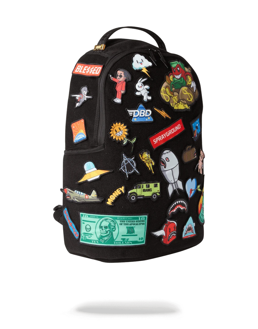 SPRAYGROUND® BAGS THE 32 REMOVABLE PATCHES VELCRO BACKPACK 8 SPRAYGROUND® BAGS THE 32 REMOVABLE PATCHES VELCRO BACKPACK