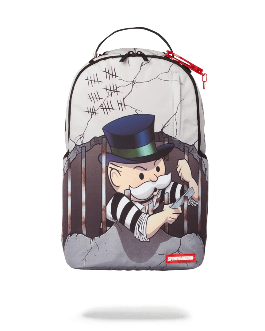 SPRAYGROUND® MONOPOLY: PRISON BREAK BACKPACK BAGS 3 SPRAYGROUND® MONOPOLY: PRISON BREAK BACKPACK BAGS