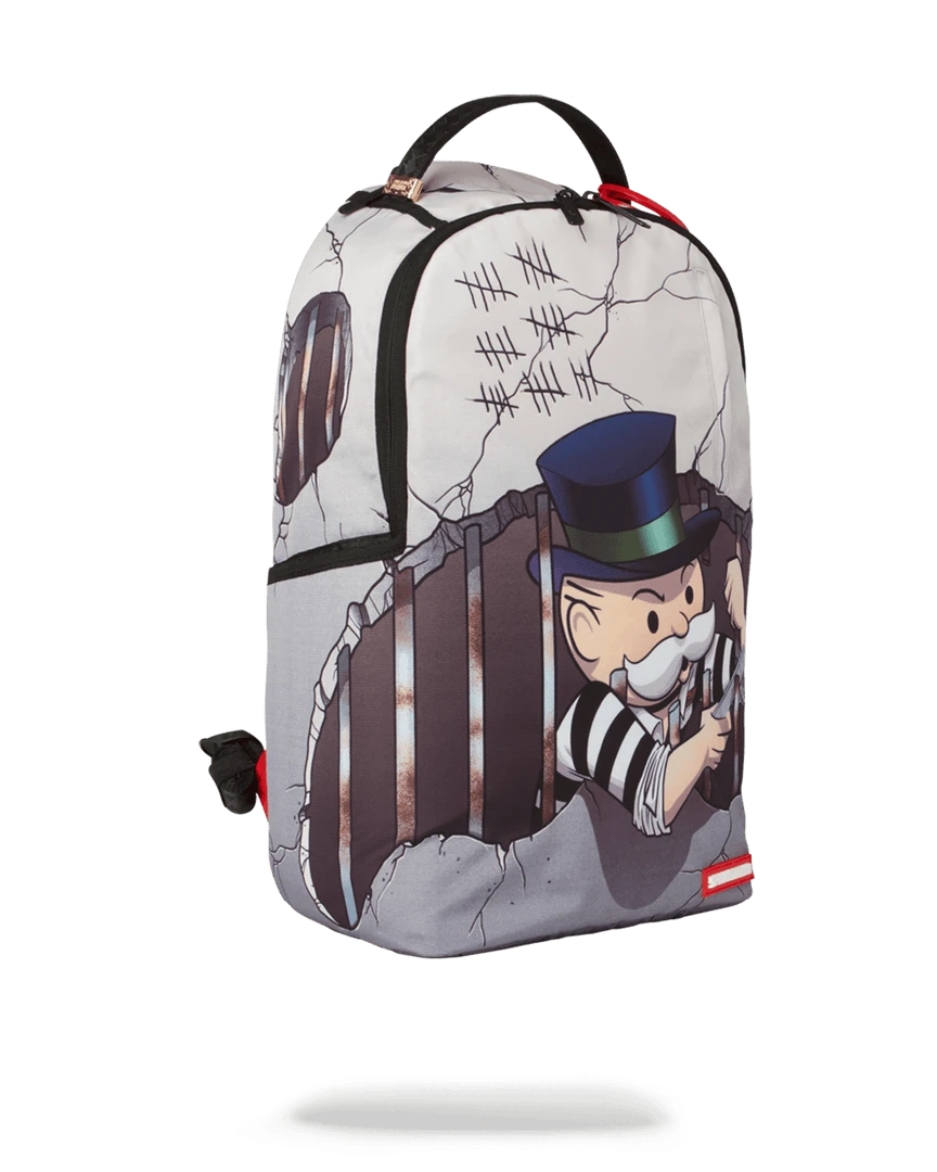 SPRAYGROUND® MONOPOLY: PRISON BREAK BACKPACK BAGS 4 SPRAYGROUND® MONOPOLY: PRISON BREAK BACKPACK BAGS