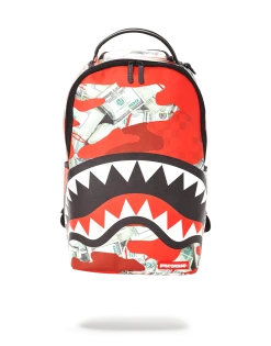 SPRAYGROUND® BAGS MONEY CAMO (RED) BACKPACK