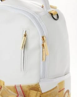 SPRAYGROUND® GOLD MONEY BRICKS DLXV BACKPACK BAGS