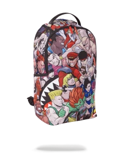 SPRAYGROUND® STREET FIGHTER MASHUP BACKPACK BAGS