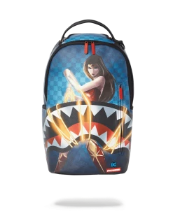 SPRAYGROUND® WONDER WOMAN: LASSO SHARK DLXV BACKPACK BACKPACKS