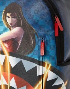 SPRAYGROUND® WONDER WOMAN: LASSO SHARK DLXV BACKPACK BACKPACKS