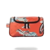 SPRAYGROUND® TOILETRIES AKA MONEY BAGS MONEY CAMO (RED) TOILETRY BAG