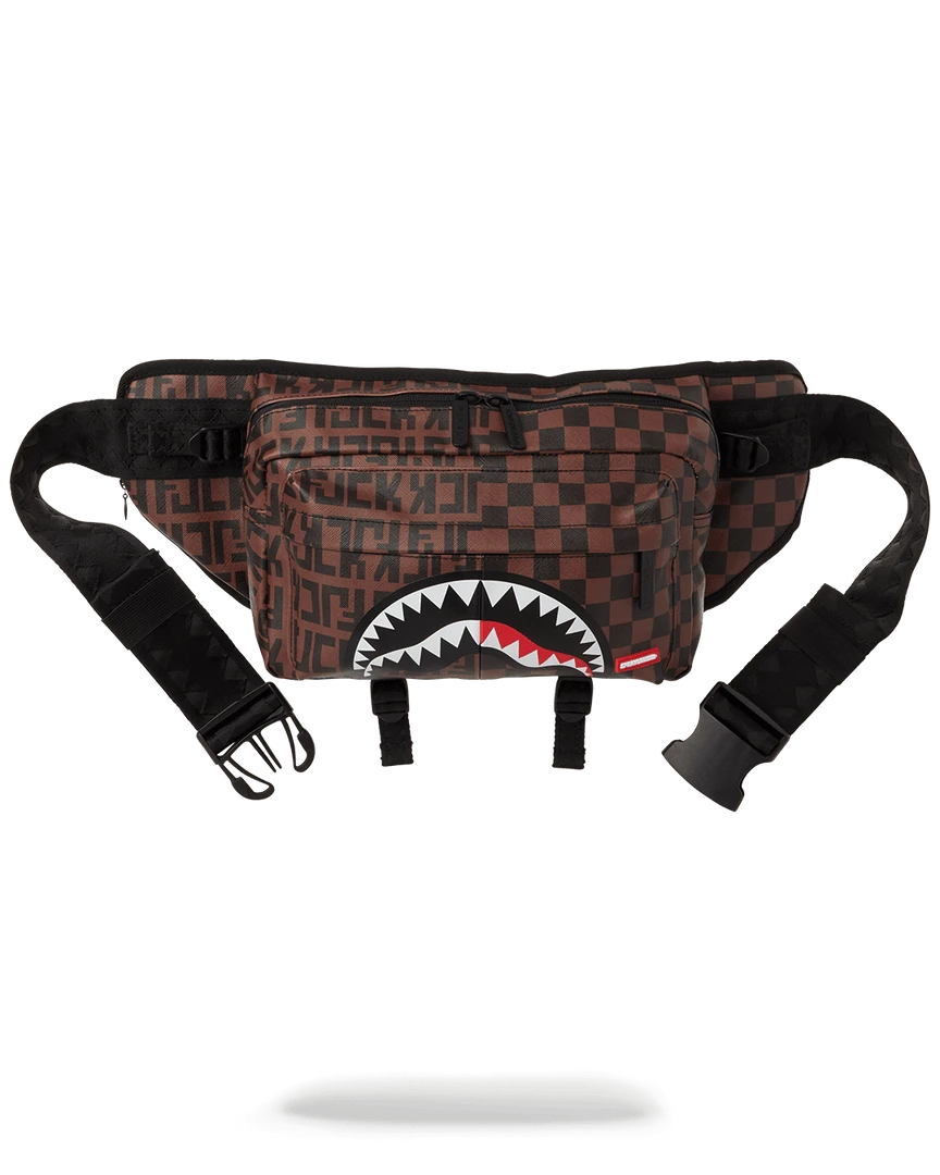 SPRAYGROUND® CARGO CROSSBODY: SPLIT THE CHECK 4 SPRAYGROUND® CARGO CROSSBODY: SPLIT THE CHECK