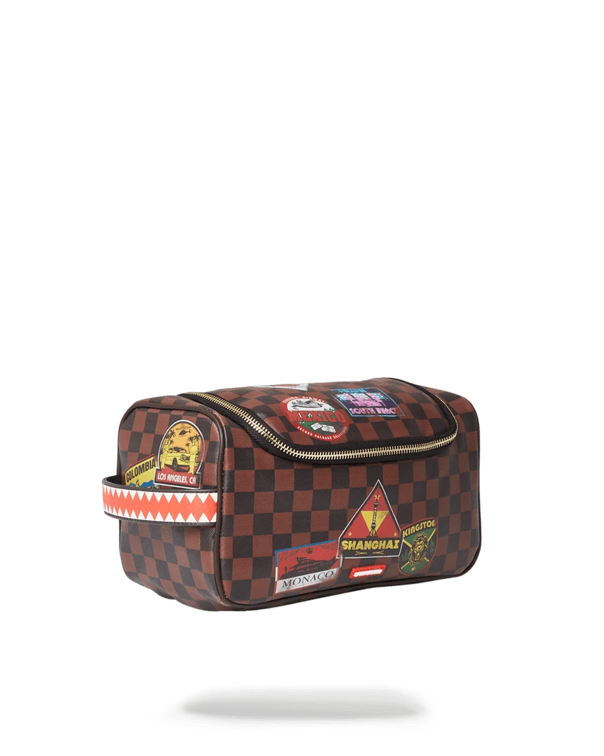 SPRAYGROUND® GLOBAL MOGUL TOILETRY BAG 5 SPRAYGROUND® GLOBAL MOGUL TOILETRY BAG