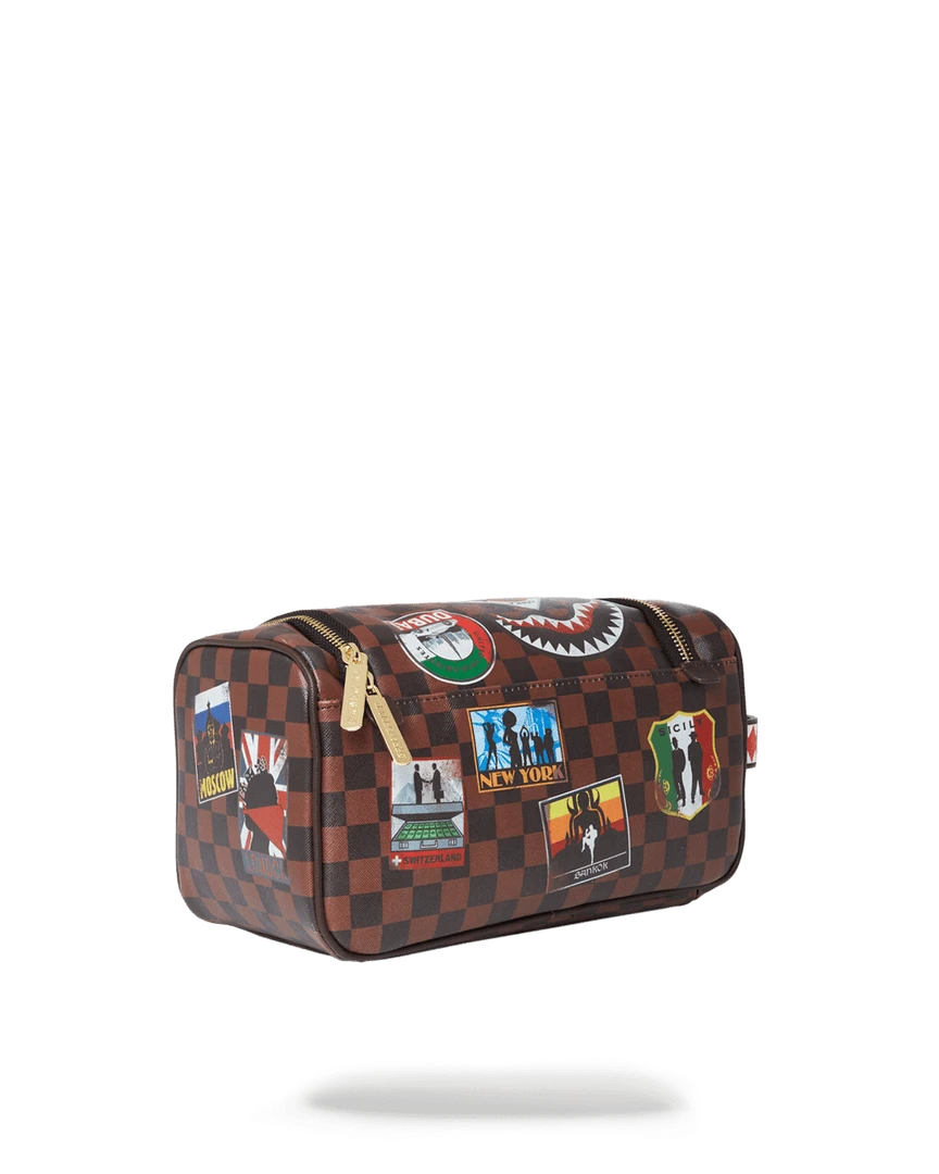 SPRAYGROUND® GLOBAL MOGUL TOILETRY BAG 7 SPRAYGROUND® GLOBAL MOGUL TOILETRY BAG