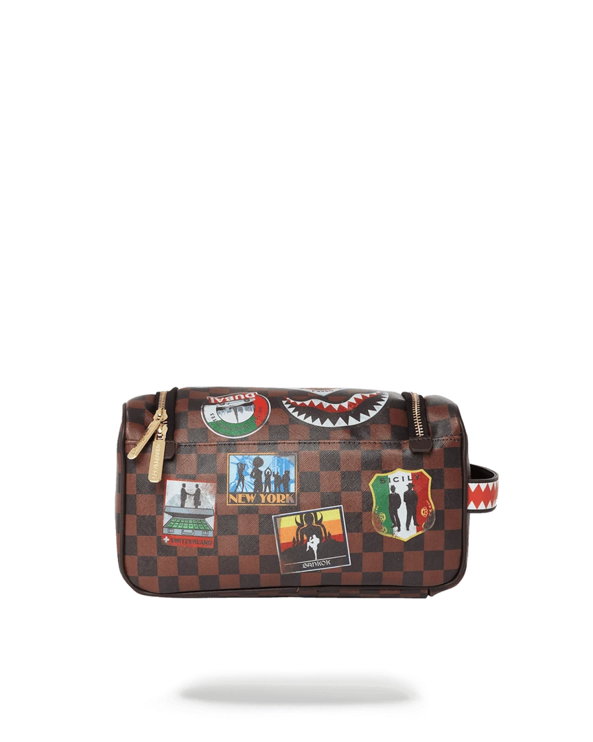 SPRAYGROUND® GLOBAL MOGUL TOILETRY BAG 9 SPRAYGROUND® GLOBAL MOGUL TOILETRY BAG
