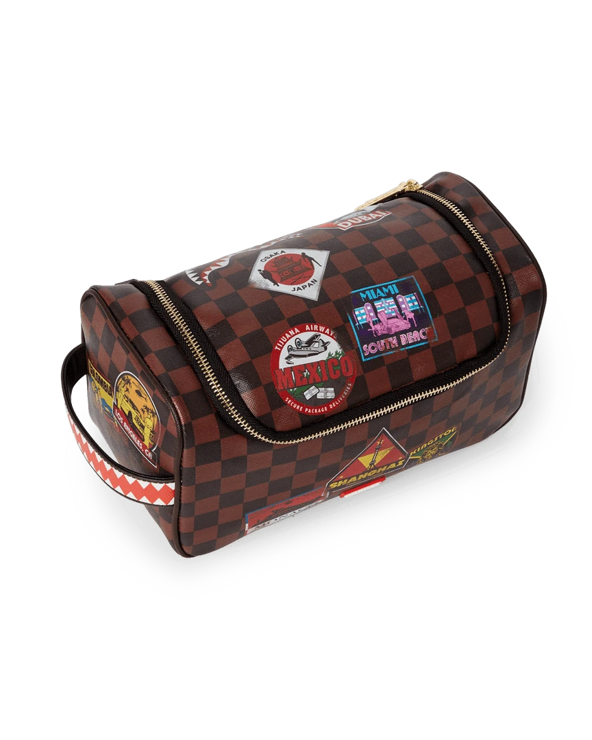 SPRAYGROUND® GLOBAL MOGUL TOILETRY BAG 11 SPRAYGROUND® GLOBAL MOGUL TOILETRY BAG