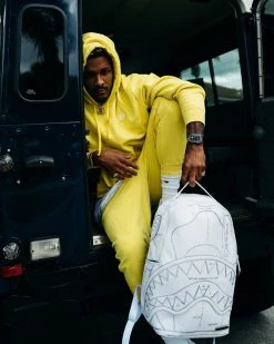 SPRAYGROUND® TECHNICAL CUT & SHARK BACKPACK (DLXV)