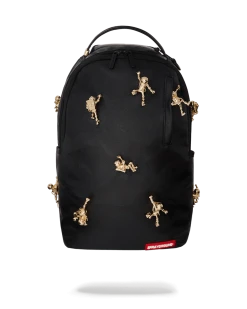 SPRAYGROUND® THE LOST IN SPACE BACKPACK (10 3D GOLD METAL ASTRONAUTS)