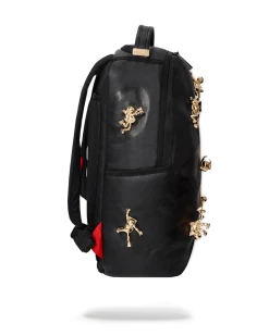 SPRAYGROUND® THE LOST IN SPACE BACKPACK (10 3D GOLD METAL ASTRONAUTS)