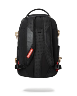 SPRAYGROUND® THE LOST IN SPACE BACKPACK (10 3D GOLD METAL ASTRONAUTS)