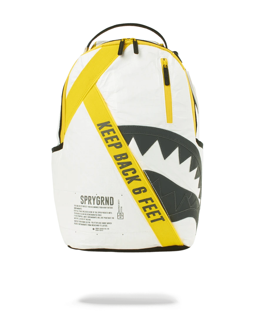 SPRAYGROUND® SG95 KEEP BACK!PACK TYVEK 3M SHARK BAGS 4 SPRAYGROUND® SG95 KEEP BACK!PACK TYVEK 3M SHARK BAGS