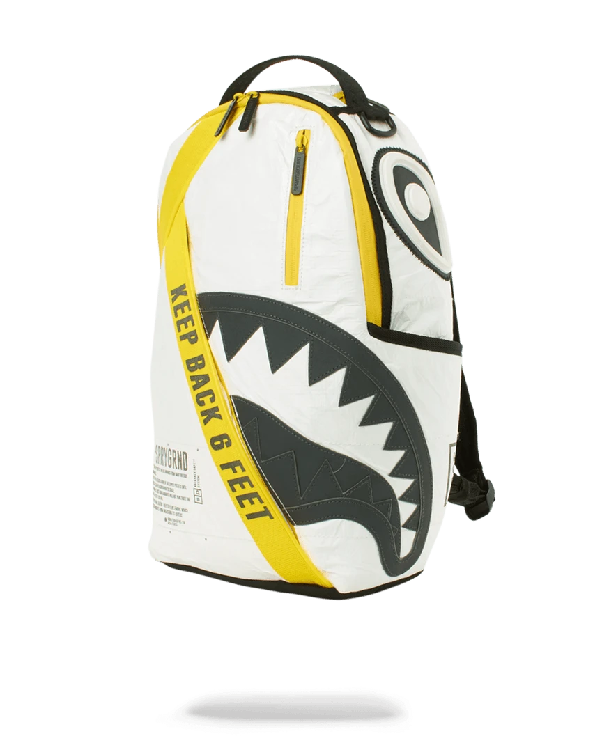 SPRAYGROUND® SG95 KEEP BACK!PACK TYVEK 3M SHARK BAGS 8 SPRAYGROUND® SG95 KEEP BACK!PACK TYVEK 3M SHARK BAGS