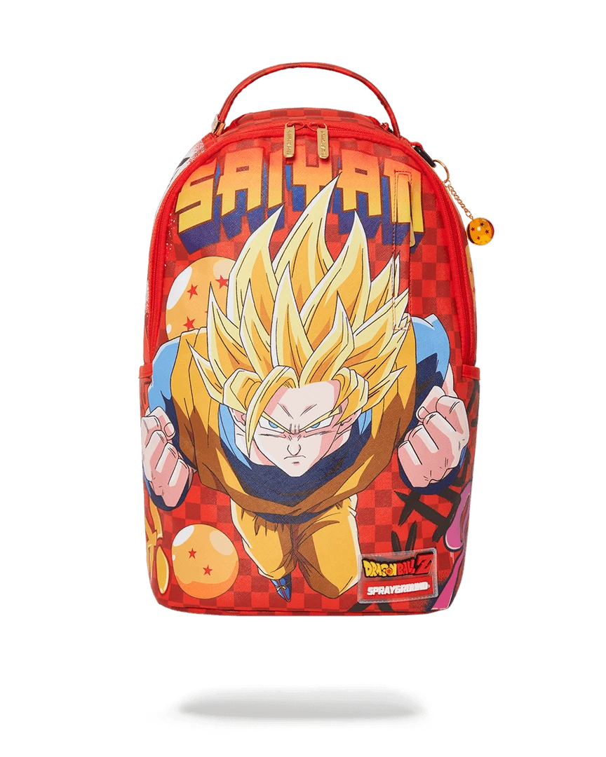 SPRAYGROUND® BAGS DBZ SUPER SAIYAN CHECK 3 SPRAYGROUND® BAGS DBZ SUPER SAIYAN CHECK