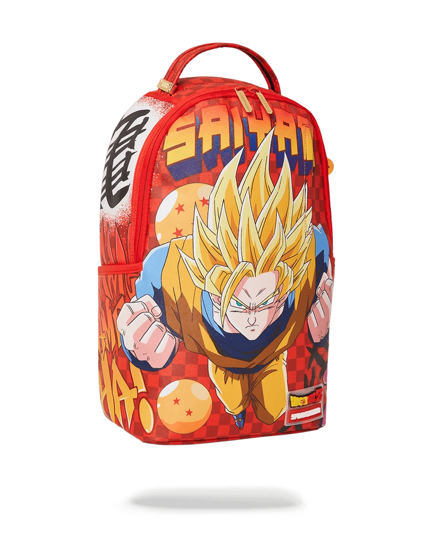 SPRAYGROUND® BAGS DBZ SUPER SAIYAN CHECK 6 SPRAYGROUND® BAGS DBZ SUPER SAIYAN CHECK