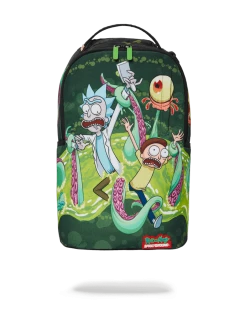 SPRAYGROUND® BAGS RICK & MORTY PORTAL SHARKMOUTH BACKPACK (DLXR)
