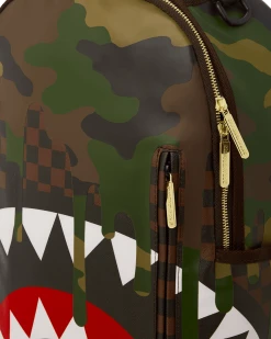 SPRAYGROUND® CAMO DRIP SHARKS IN PARIS BACKPACK (DLXV) BAGS