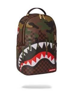 SPRAYGROUND® CAMO DRIP SHARKS IN PARIS BACKPACK (DLXV) BAGS