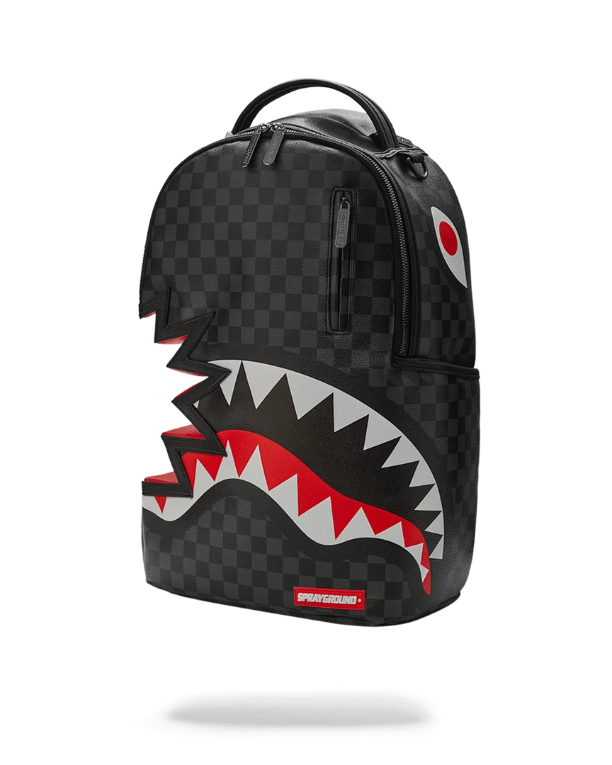SPRAYGROUND® SHARK BITE SHARKS IN PARIS GRAY BACKPACK (DLXV) BAGS 5 SPRAYGROUND® SHARK BITE SHARKS IN PARIS GRAY BACKPACK (DLXV) BAGS