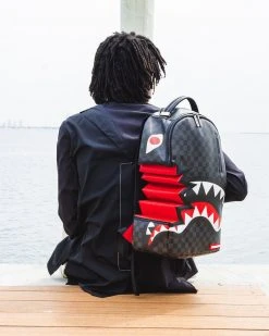 SPRAYGROUND® SHARK BITE SHARKS IN PARIS GRAY BACKPACK (DLXV) BAGS 23 SPRAYGROUND® SHARK BITE SHARKS IN PARIS GRAY BACKPACK (DLXV) BAGS