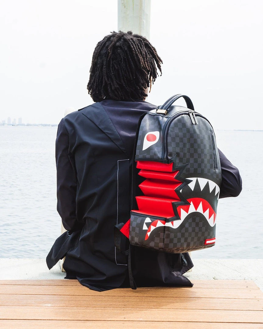 SPRAYGROUND® SHARK BITE SHARKS IN PARIS GRAY BACKPACK (DLXV) BAGS 6 SPRAYGROUND® SHARK BITE SHARKS IN PARIS GRAY BACKPACK (DLXV) BAGS
