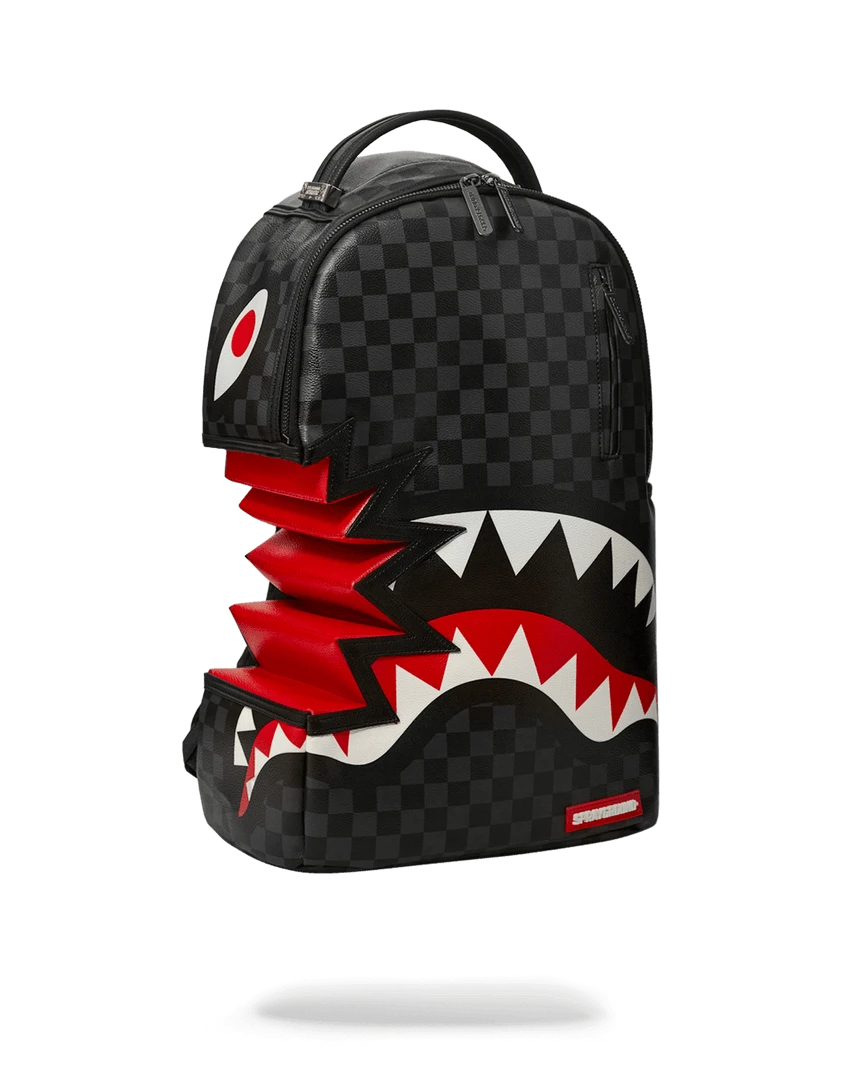 SPRAYGROUND® SHARK BITE SHARKS IN PARIS GRAY BACKPACK (DLXV) BAGS 9 SPRAYGROUND® SHARK BITE SHARKS IN PARIS GRAY BACKPACK (DLXV) BAGS
