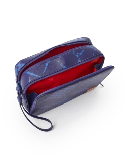 SPRAYGROUND® BAGS SHARK CHECK (BLUE) TOILETRY 19 SPRAYGROUND® BAGS SHARK CHECK (BLUE) TOILETRY