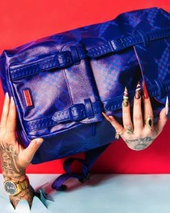 SPRAYGROUND® SHARK CHECK (BLUE) HILLS BACKPACK BAGS