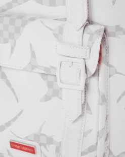 SPRAYGROUND® SHARK CHECK (WHITE) HILLS BACKPACK