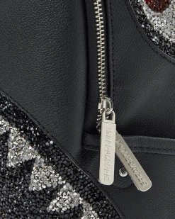 SPRAYGROUND® CLEARCUT SAVAGE BACKPACK (BLACK)