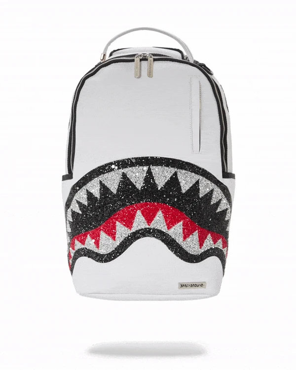 SPRAYGROUND® BAGS CLEARCUT DLX BACKPACK (WHITE) 3 SPRAYGROUND® BAGS CLEARCUT DLX BACKPACK (WHITE)