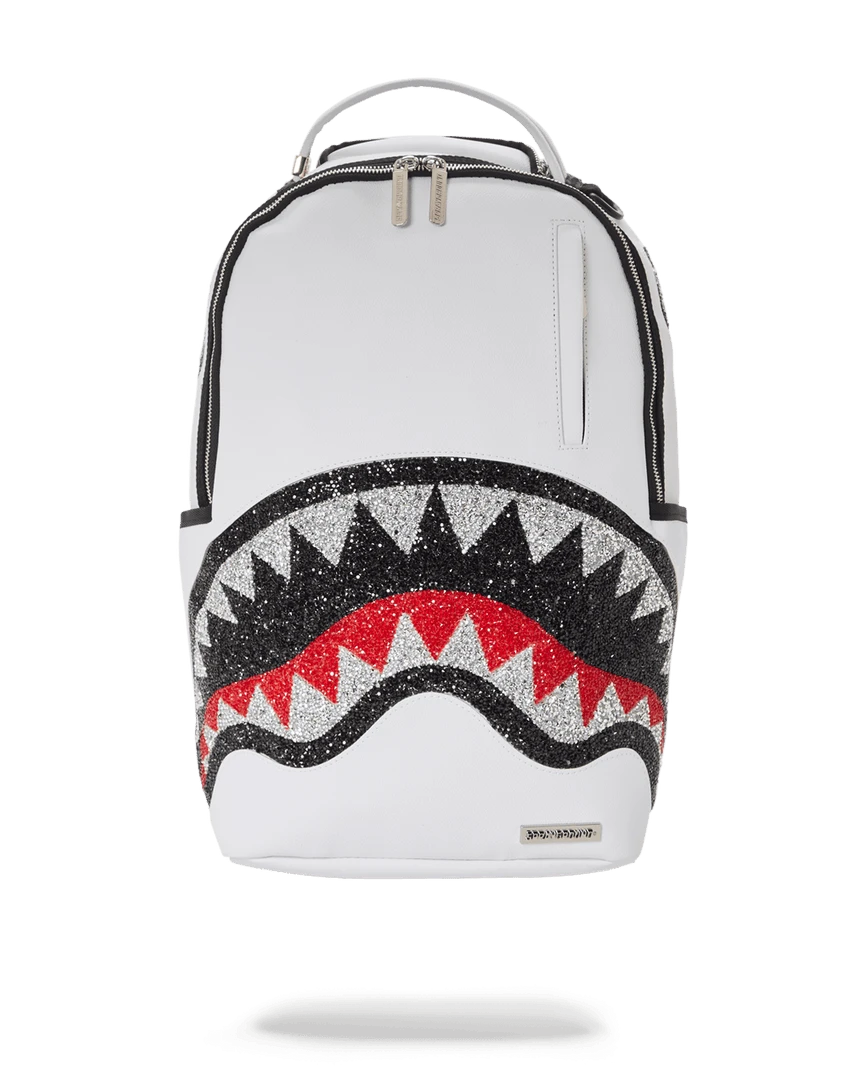 SPRAYGROUND® BAGS CLEARCUT DLX BACKPACK (WHITE) 5 SPRAYGROUND® BAGS CLEARCUT DLX BACKPACK (WHITE)