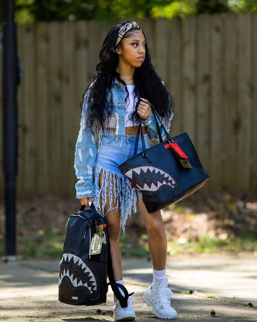 SPRAYGROUND® CLEARCUT DLX BACKPACK (BLACK) BAGS 8 SPRAYGROUND® CLEARCUT DLX BACKPACK (BLACK) BAGS