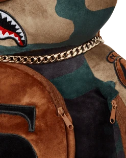 SPRAYGROUND® CAMOCHECK MONEYBEAR TEDDYBEAR BACKPACK BAGS
