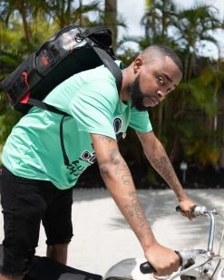 SPRAYGROUND® RIP ME OPEN BACKPACK (FROSTED TRANSPARENT) BAGS